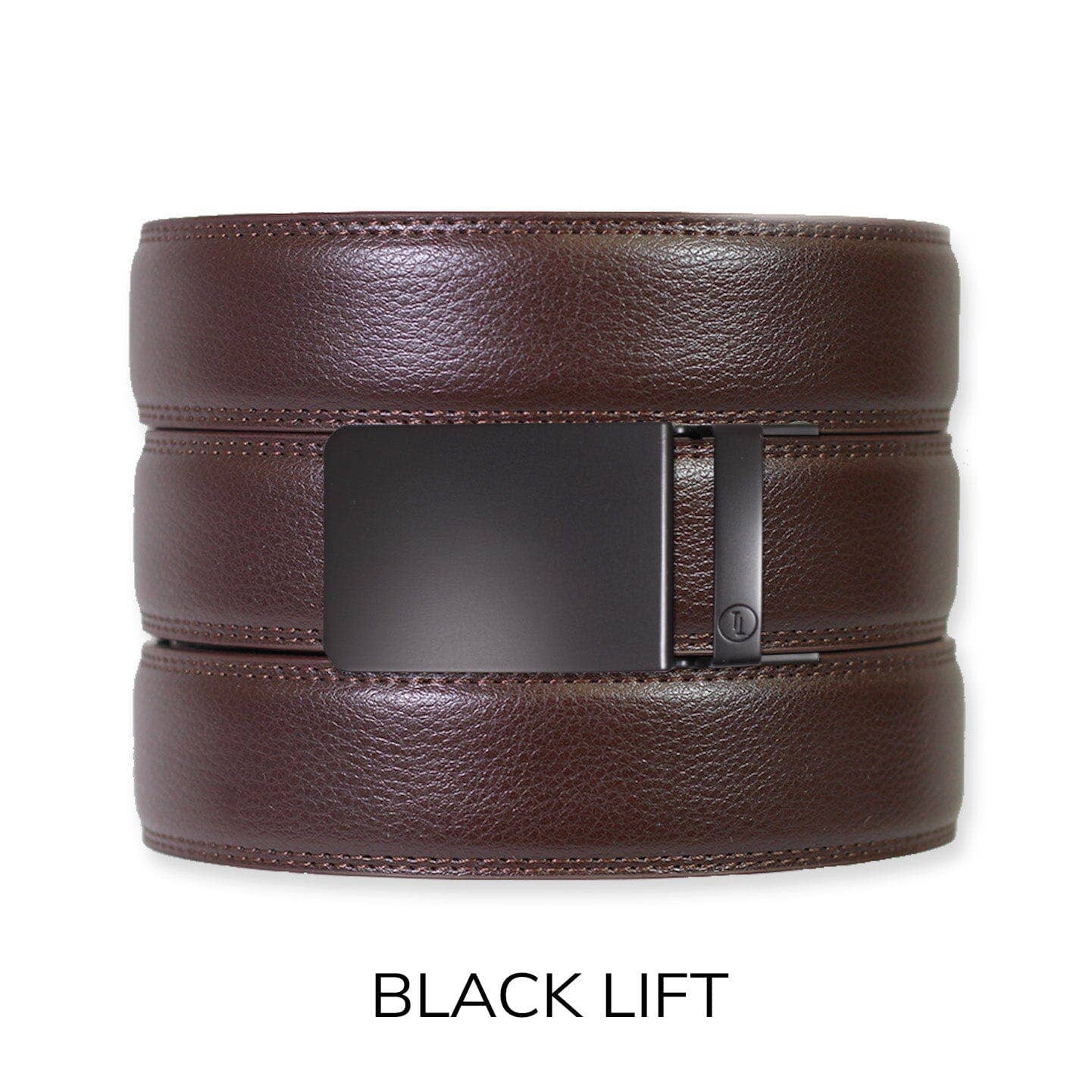 Tough Apparel - Vendita all'ingrosso Cintura - Uomo - Set cintura e fibbia Rachet in pelle Espresso9