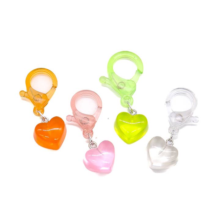 The Charm Bar Company - Vendita all'ingrosso Ciondolo/pendente - Ciondoli a forma di cuore, assortiti0