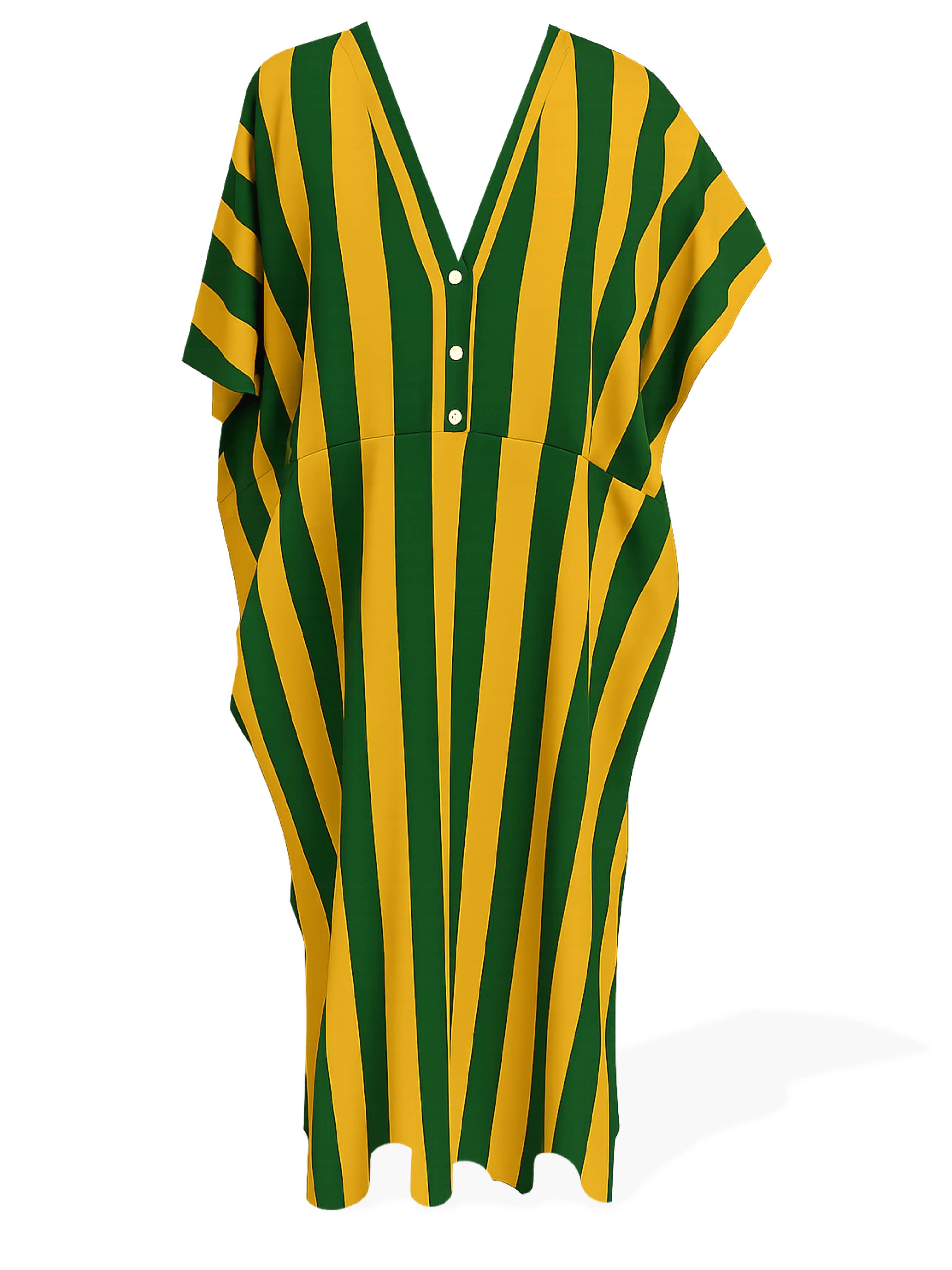 Cabana Club California - Wholesale Kaftan - Women's - Surf Stripe Kaftan4