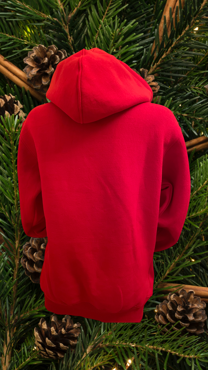 kamb - Wholesale Hoodie - Women's - Plain Red fleece hoodie1