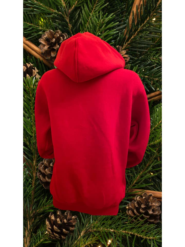 kamb - Wholesale Hoodie - Women's - Plain Red fleece hoodie1