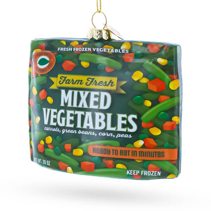 BestPysanky - Wholesale Ornament - Mixed Vegetables Frozen Box Glass Ornament1