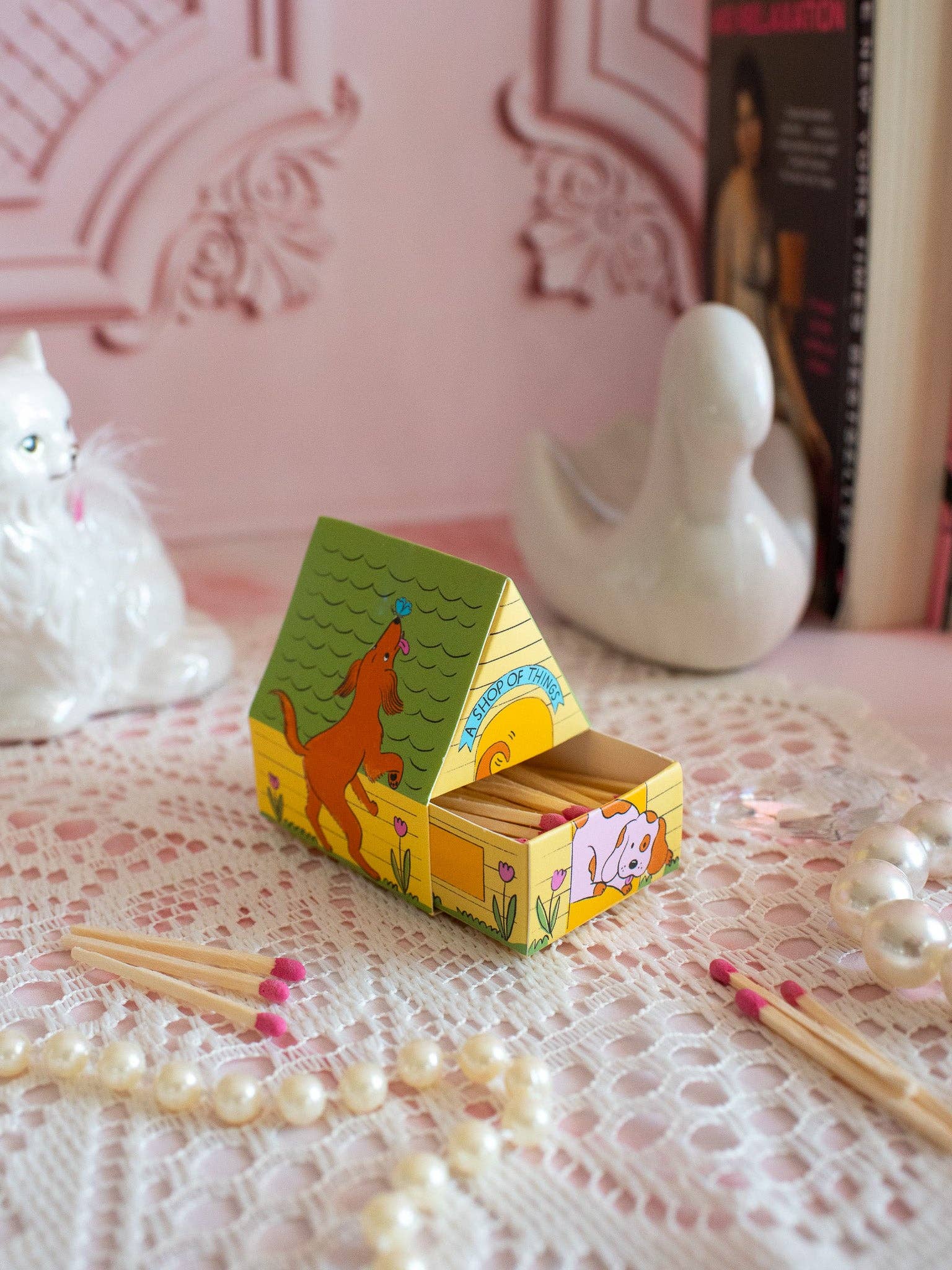 A Shop of Things - Vendita all'ingrosso Fiammifero - Fiammiferi a forma di casetta per cani6