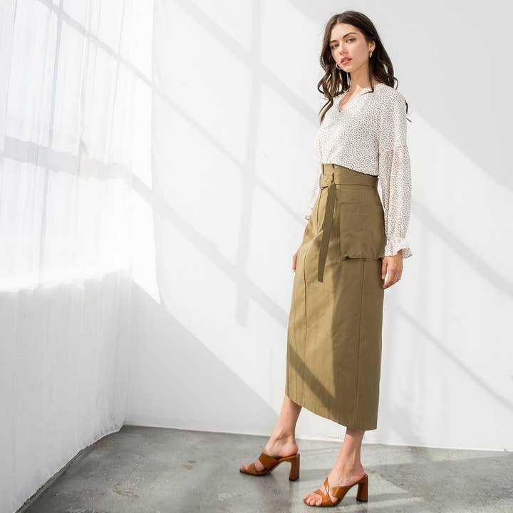 THML – Engroshandel Skjorte - Dame – Langærmet bluse med print7