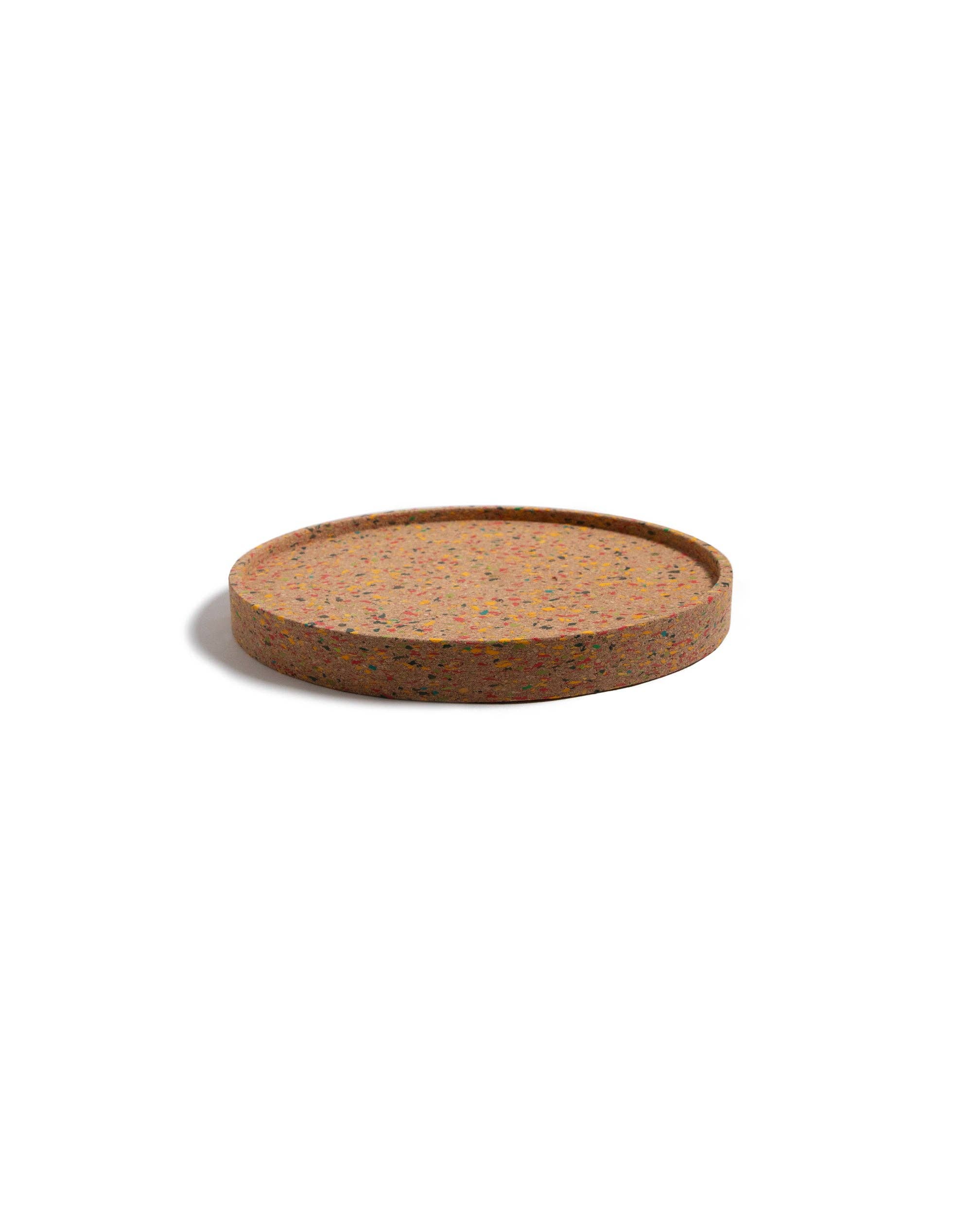 TRASHY GOODS - Wholesale Serving Tray - 12" Tray Chic | Cork Terrazzo6
