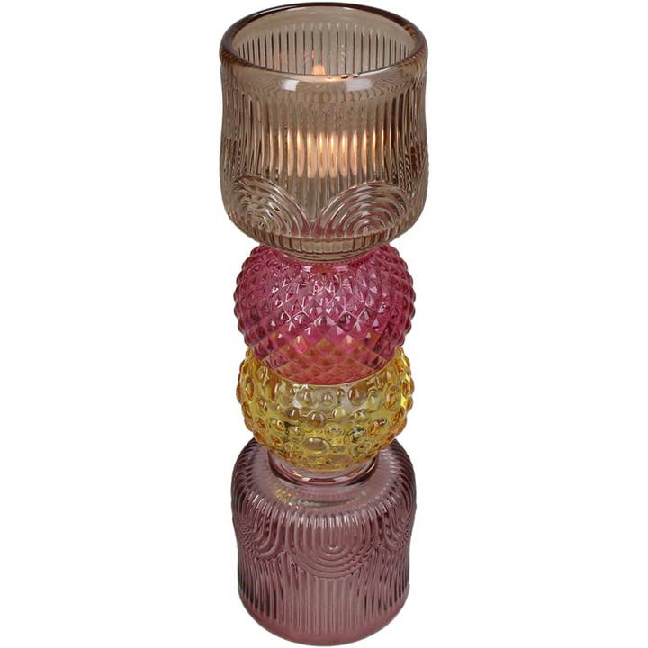 Bougeoir en verre Bibe pour la vente par DRYdecorations