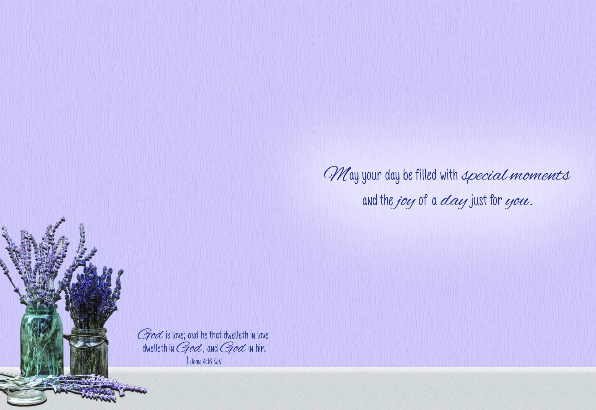 Crown Point Graphics - Wholesale Birthday Card - Religious Birthday Cards- Floral Celebration | 12 Cards9