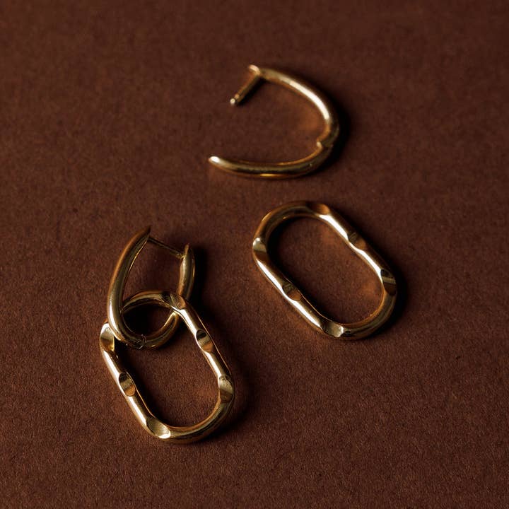 Natalie Borton Designs - Wholesale Dangle Earrings - Marlowe Link Earrings2