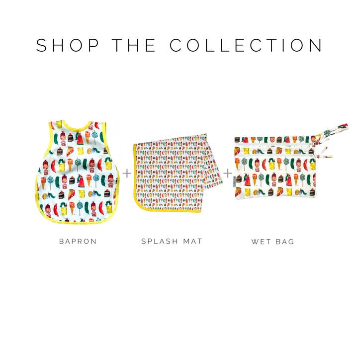 BapronBaby - Wholesale Placemat - Food Parade - Splash Mat - The Very Hungry Caterpillar