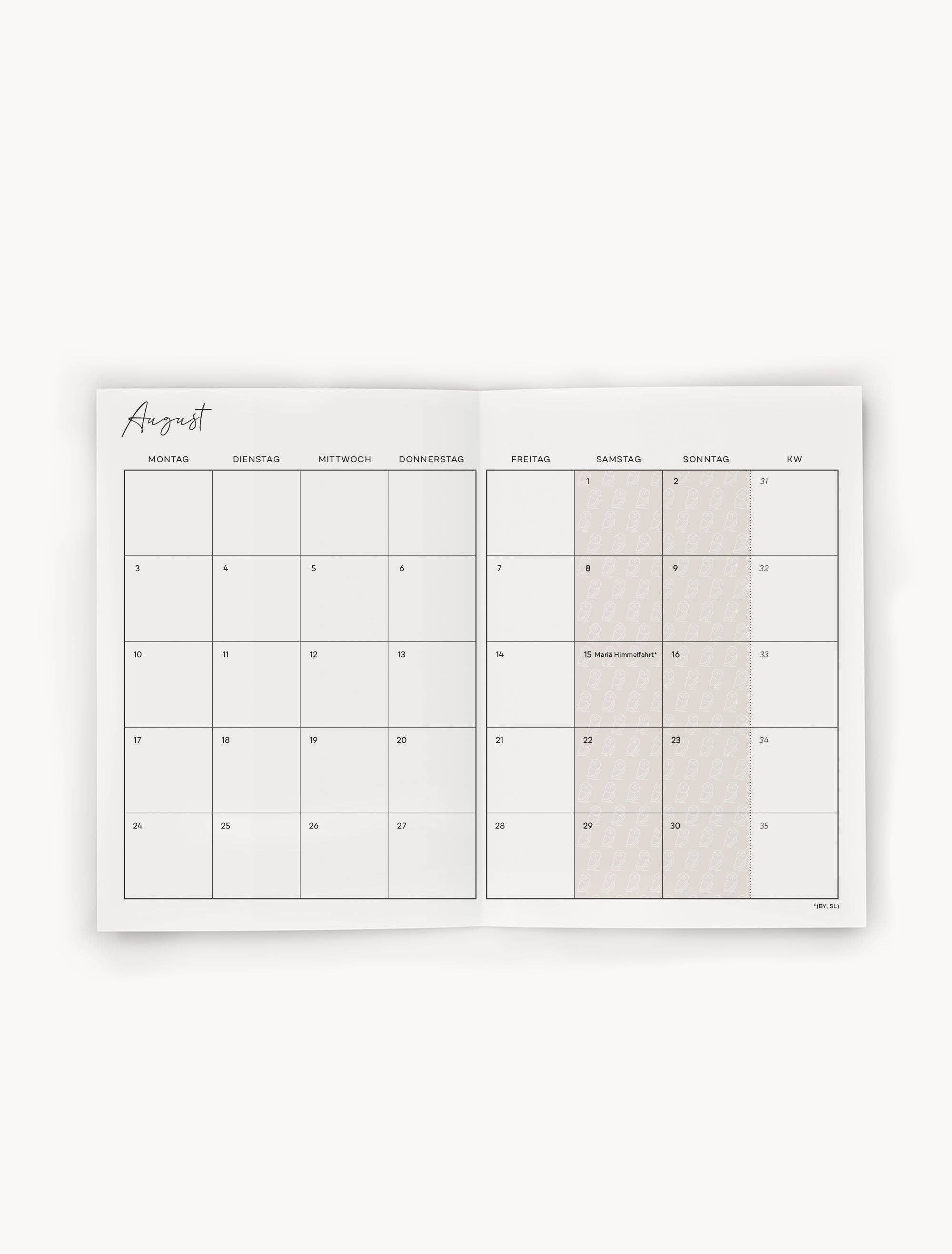 NORDEULE - Wholesale Calendar - Monthly Calendar 2026, Moments Full of Adventure3