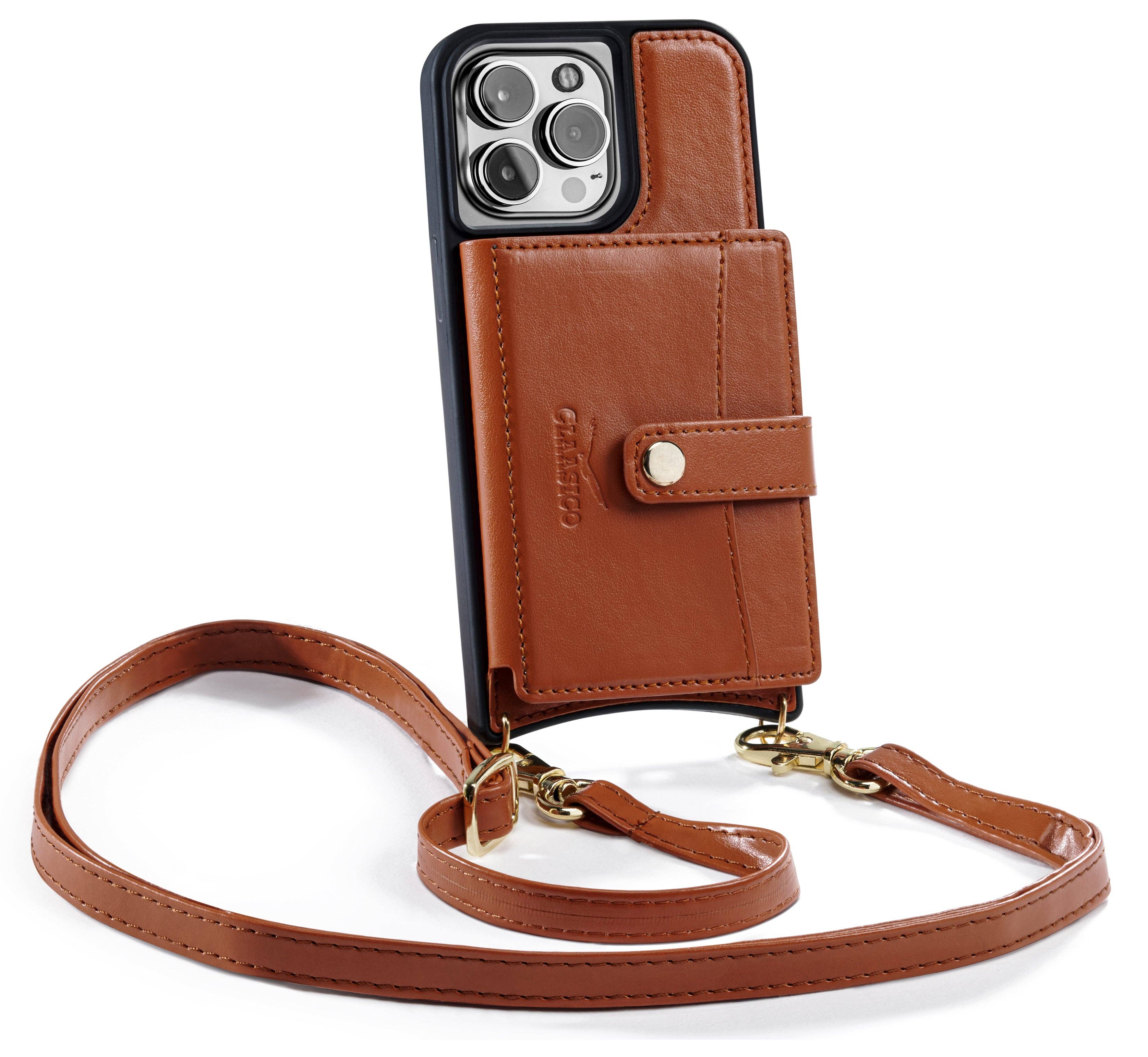 Claasico - Wholesale Phone Wallet - Women's - iPhone 13 - Crossbody Cell Phone Faux Leather Wallet w/Credi25