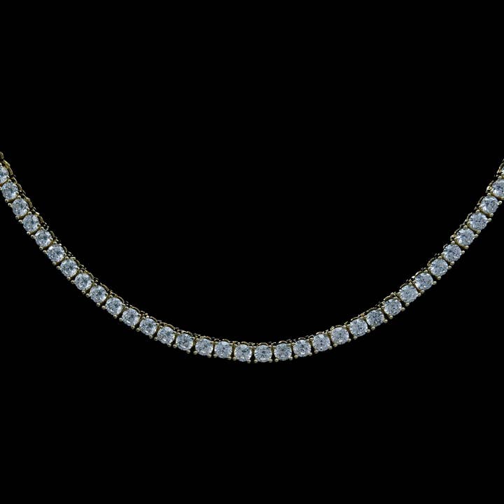 Tennis necklace for wholesale by Be Je Designs