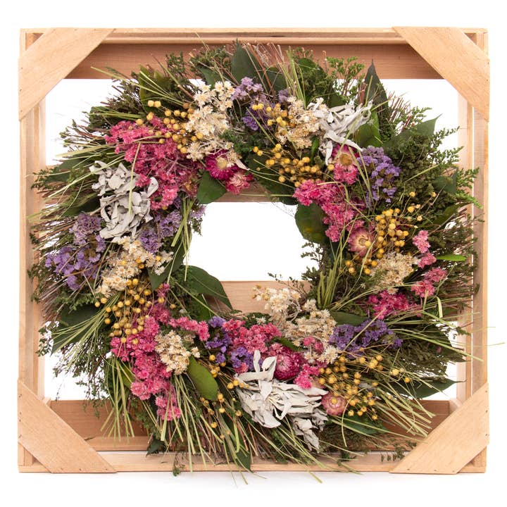 Andaluca - Wholesale Wreath - Floral Sage Wreath