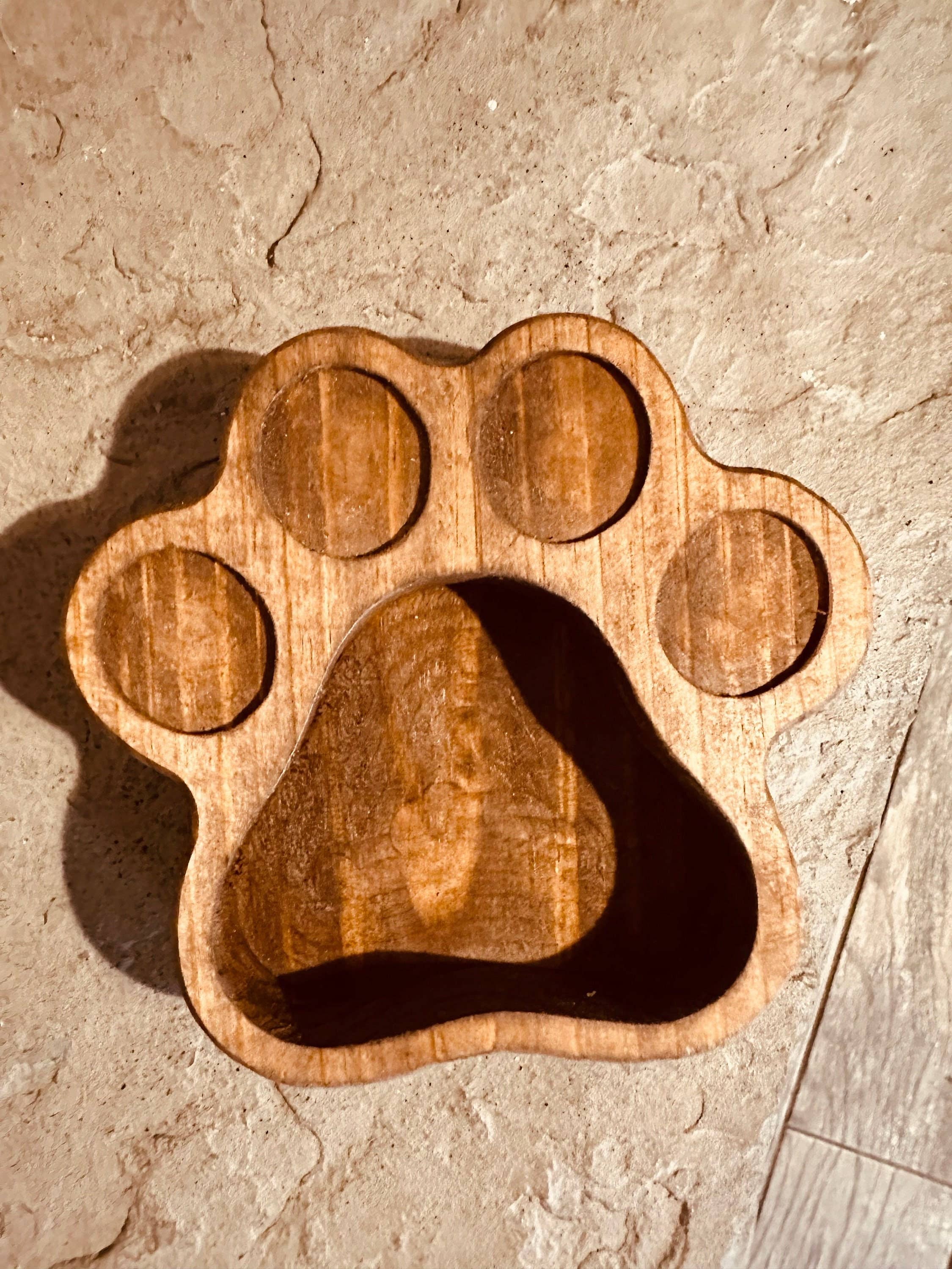 McCain's Furniture Co - Wholesale Candle Holder - Mini Paw Print Bowls - Wholesale Bundle of 10 - Candle Ready4