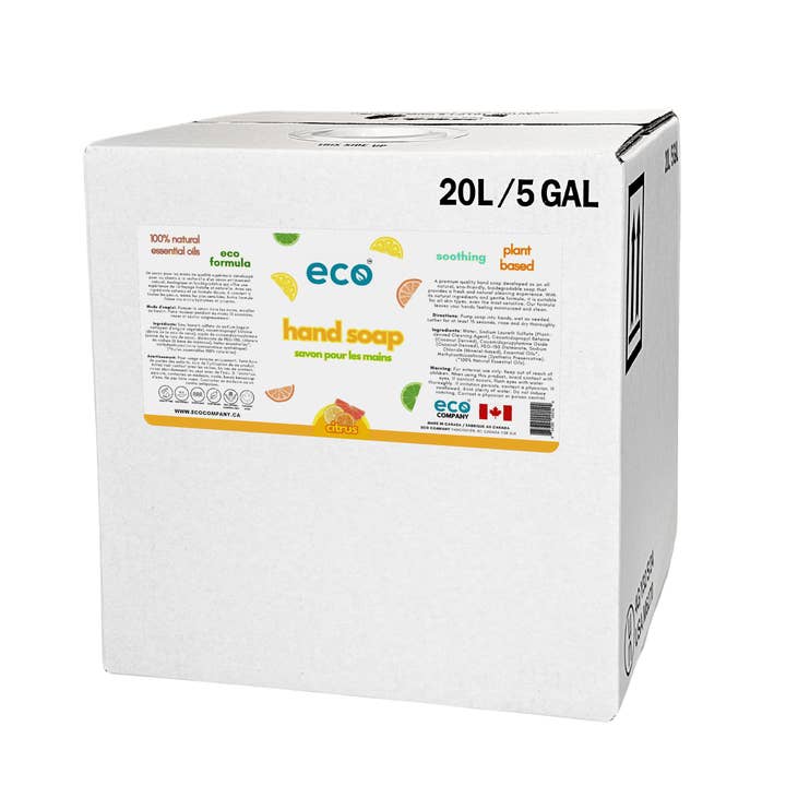 Hand Soap - Citrus (20L Refill Box) for wholesale by Eco Company