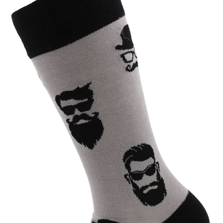 Moustache Hipster Man Unisex Fun Casual Pattern Funny Socks and other Purchase Wholesale hipster. Free Returns & Net 60 Terms on Faire trending on Faire.