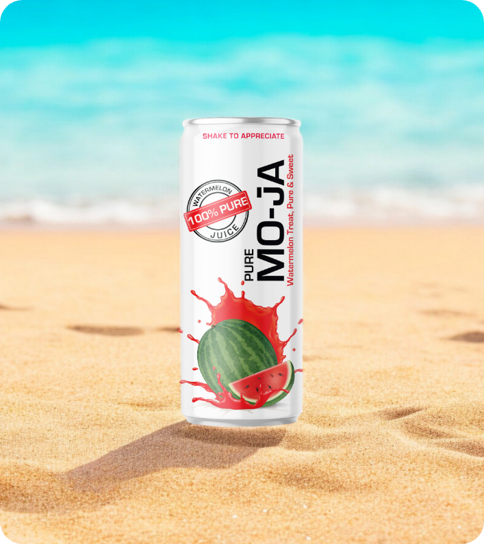 Pure Mo-Ja – wholesale Fruit juice – 100% Pure Watermelon Juice 320ml (Pack of 12)   7