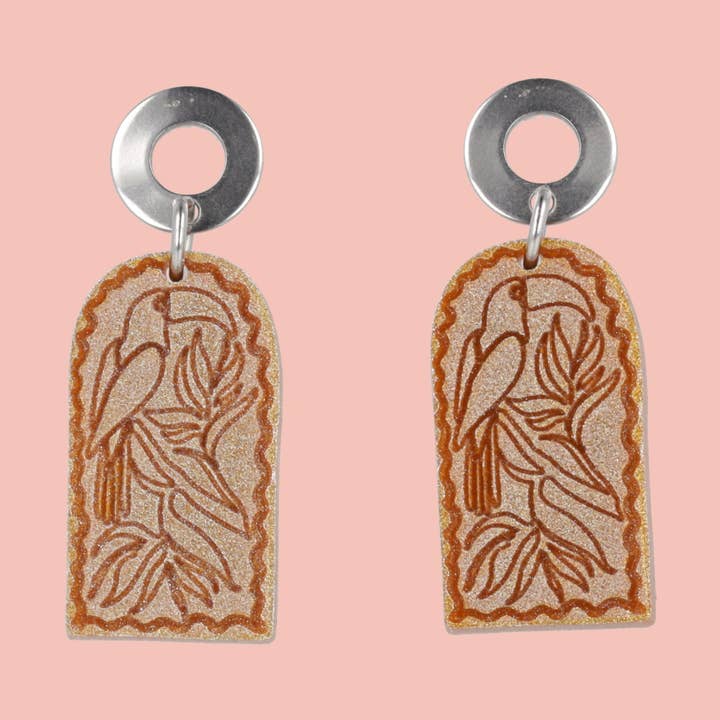 Boucles d'oreilles Club Tropicana pour la vente par Sour Cherry