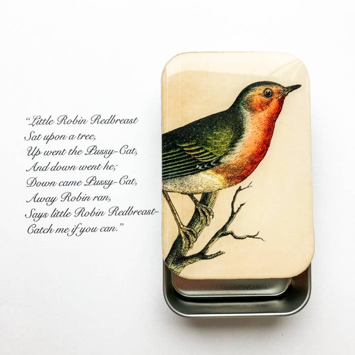 Firefly Notes - Wholesale Knitting/Crochet Supplies - Robin Notions tin (020)