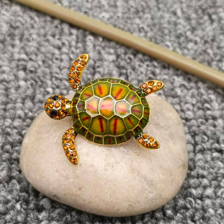Mio Queena - Wholesale Brooch - Enamel Turtle Brooch6