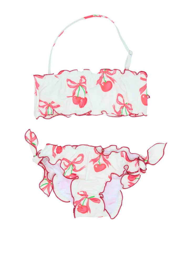 Carolina Kersen En Strikken voor wholesale door Piccoli Principi Swimwear