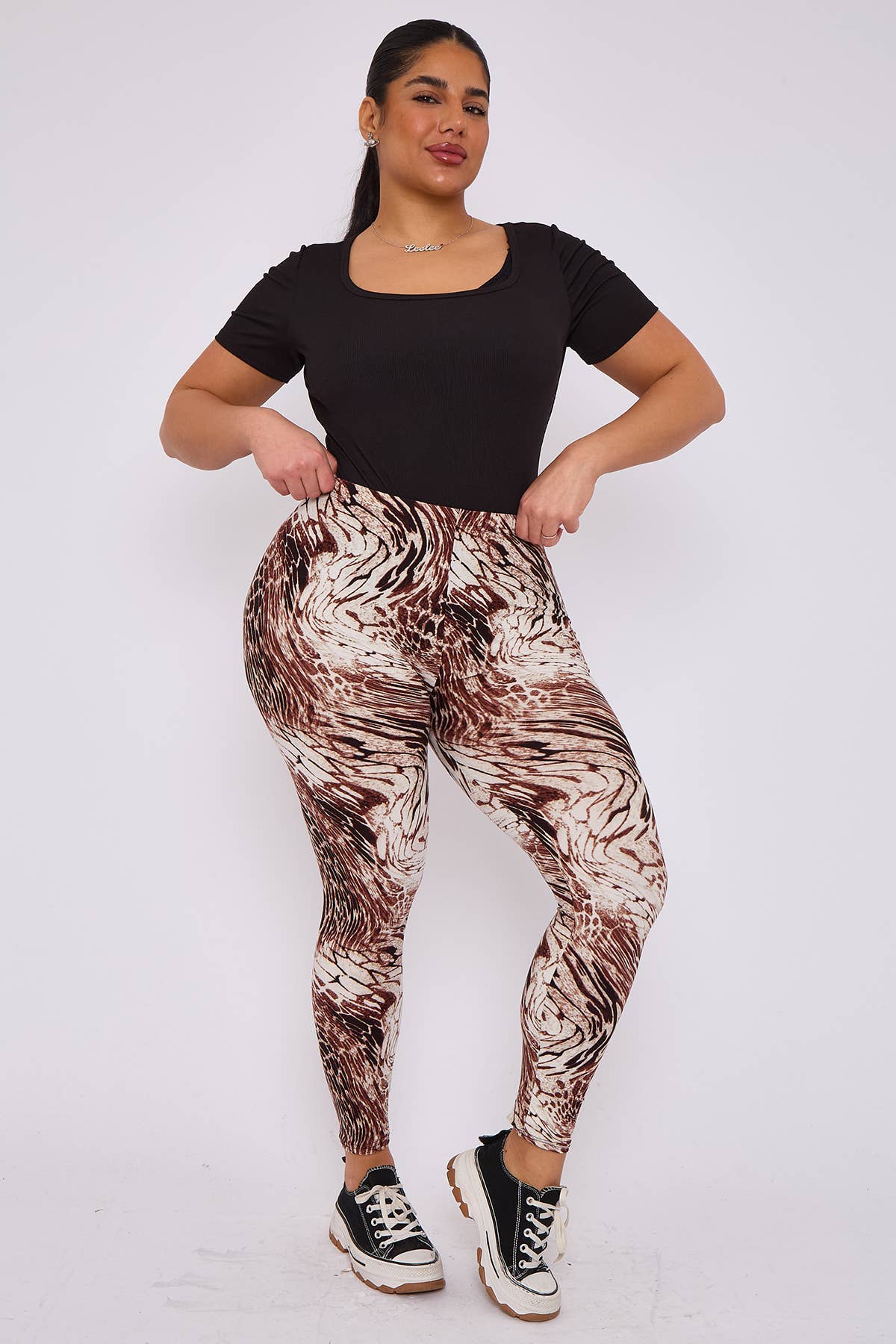 Superbia – wholesale Fashion leggings – Women's – Superbia Super Soft Leggings High Waist (Large Size 14-22)56