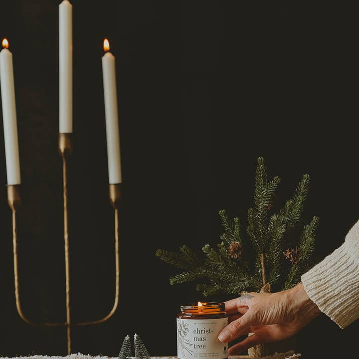 Broken Top Brands - Wholesale Jar/Filled Candle - Christmas Tree 9oz Soy Candle4