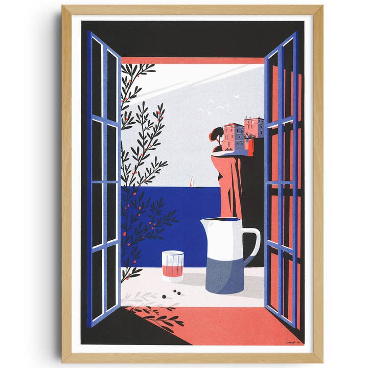 KIBLIND Atelier – wholesale Poster – A3 poster - Paul Sirand - Bonifacio0