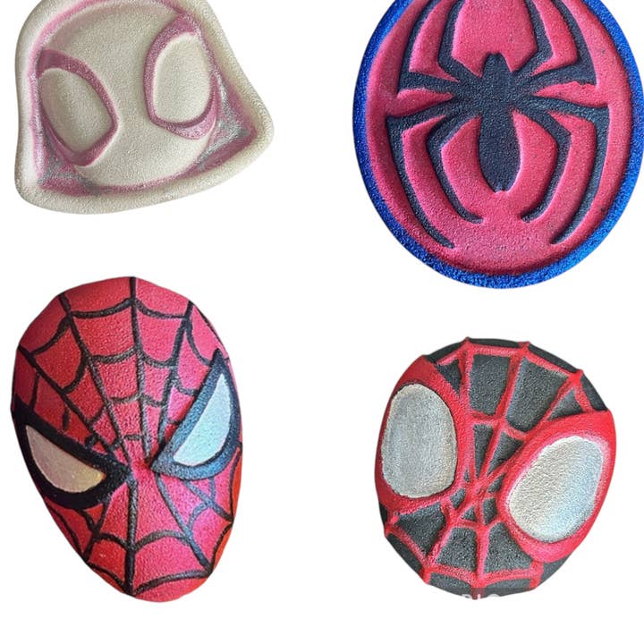 Flaming desserts - Vente Bombe de bain/poudre effervescente pour le bain - Bombe de bain Spider-Man2