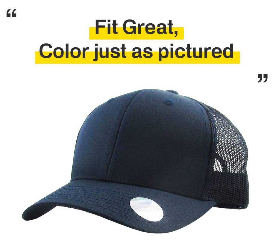 KBETHOS - Wholesale Trucker Hat - Unisex - CLASSIC 6 PANEL MESH BACK59