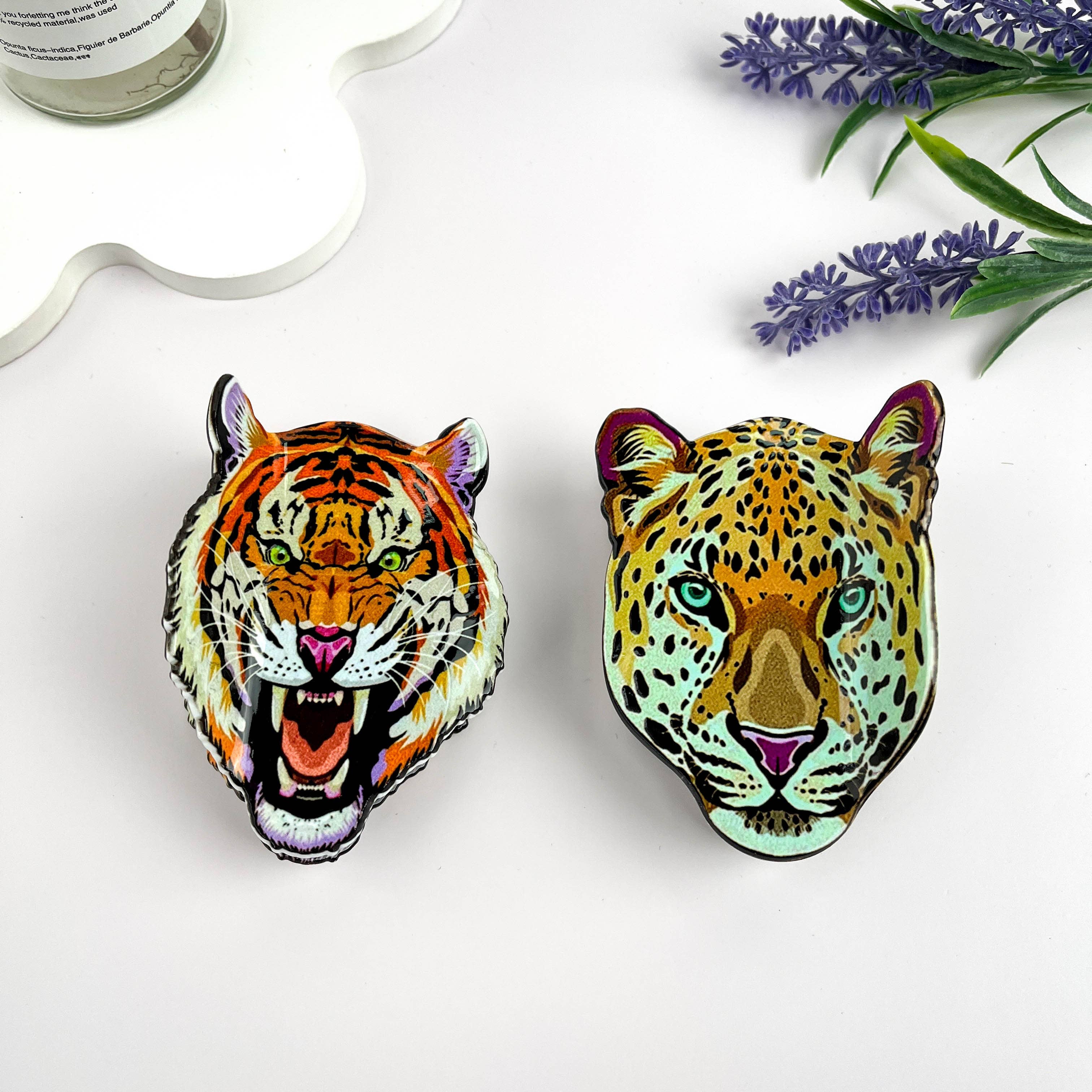 mildstyles - Wholesale Hair Clip - Women's - Fierce Tiger Print Hair Claw Clip7