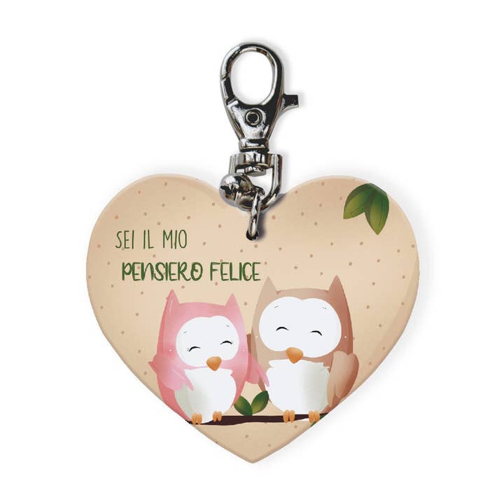 Heart Thought Keychain for wholesale by Dekori