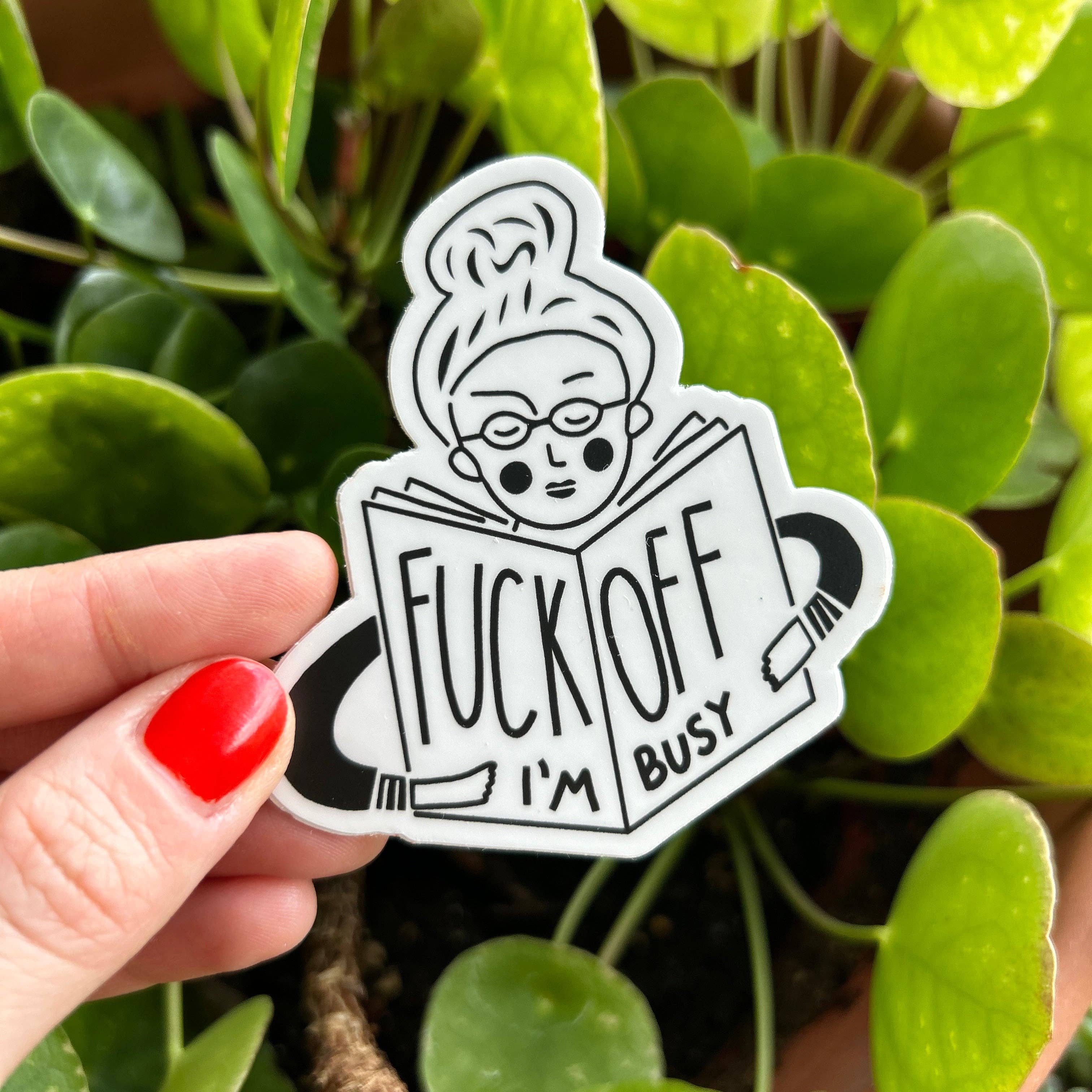 Rare Press - Wholesale Sticker - Eff Off Vinyl Sticker1