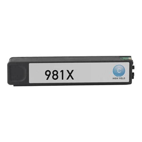Tinteiro 981X Ciano Compatível para Impressora HP por atacado de EcoQuality