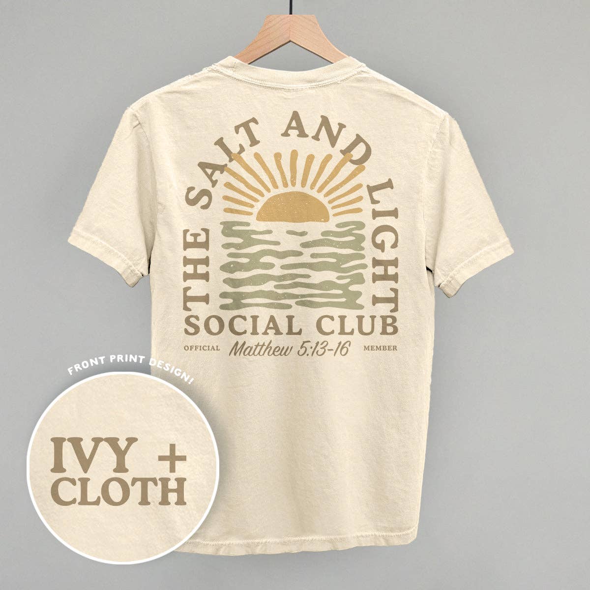 Ivy + Cloth - Wholesale Graphic Sweatshirt - Women's - The Salt And Light Social Club (Back Print)1