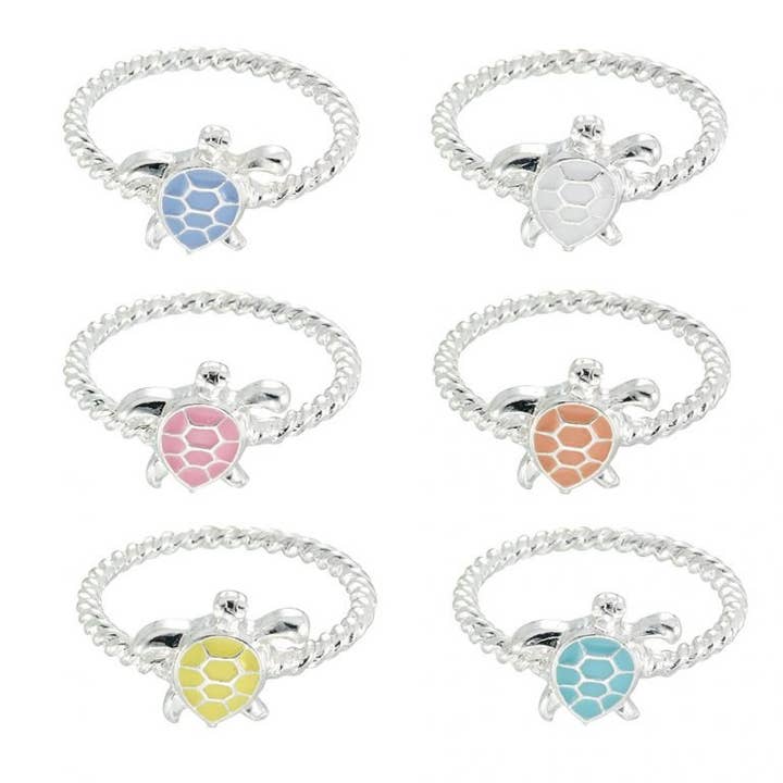 Tortue en émail RG-24 pour la vente par World End Imports Jewelry & Gifts