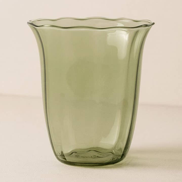 SET DI 4 BICCHIERI EDEN
35,5CL IN VETRO VERDE per la vendita all'ingrosso da parte di Novastyl