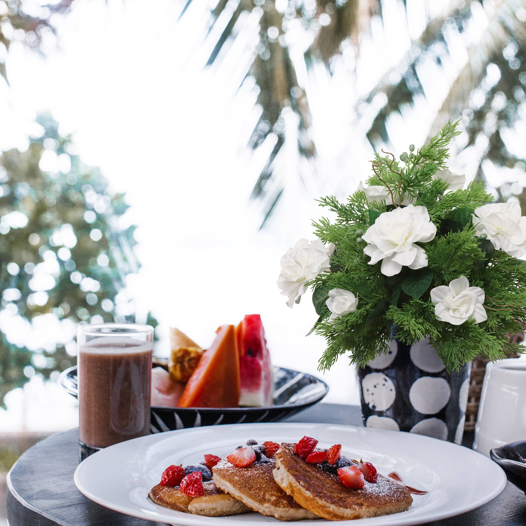 Larksilk - Wholesale Artificial Plant - 17" Juniper Bush With Green Berries & Brown Twigs6