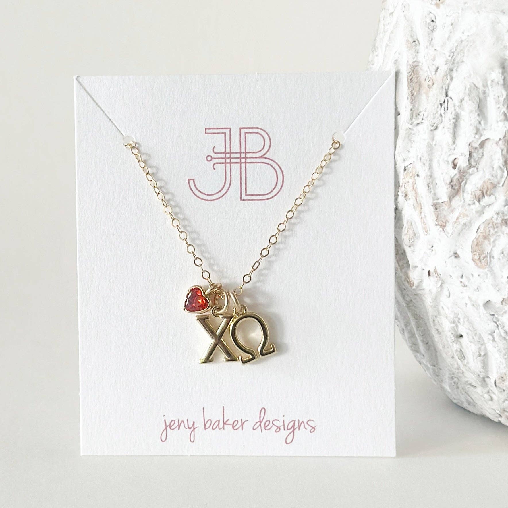 Jeny Baker Designs - Wholesale Pendant/Charm Necklace - Sorority Love Necklace6