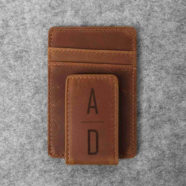 RockCow Leather Studio - Wholesale Money Clip - Unisex - Groomsmen Gift, Personalized Money Clip, Custom Engraved Money Clip, Wedding Gift, Christmas Gift13