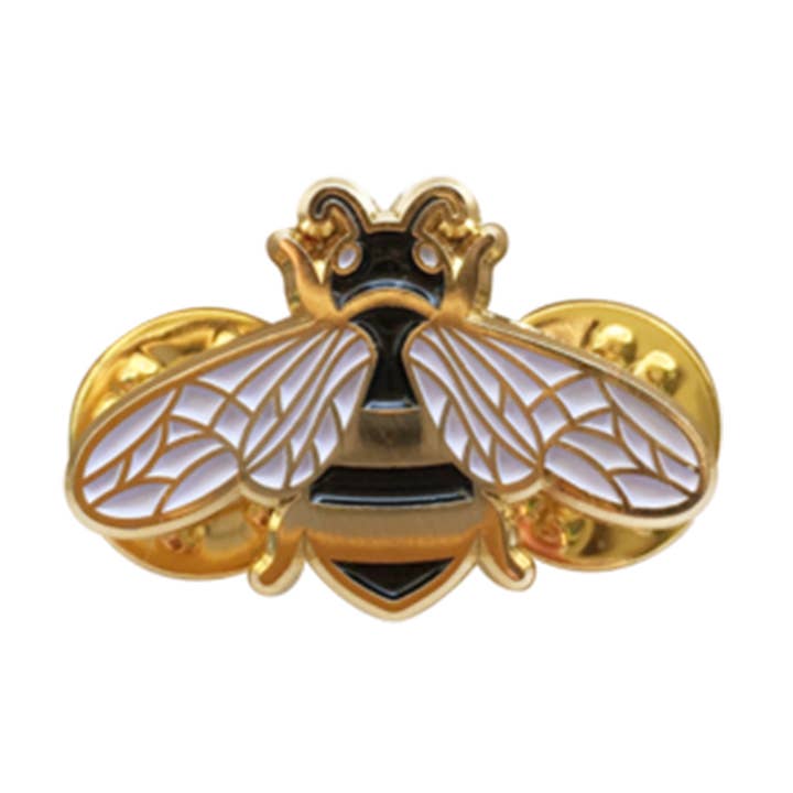 Spilla smaltata con calabrone per la vendita all'ingrosso da parte di LIFE IN THE A.M.