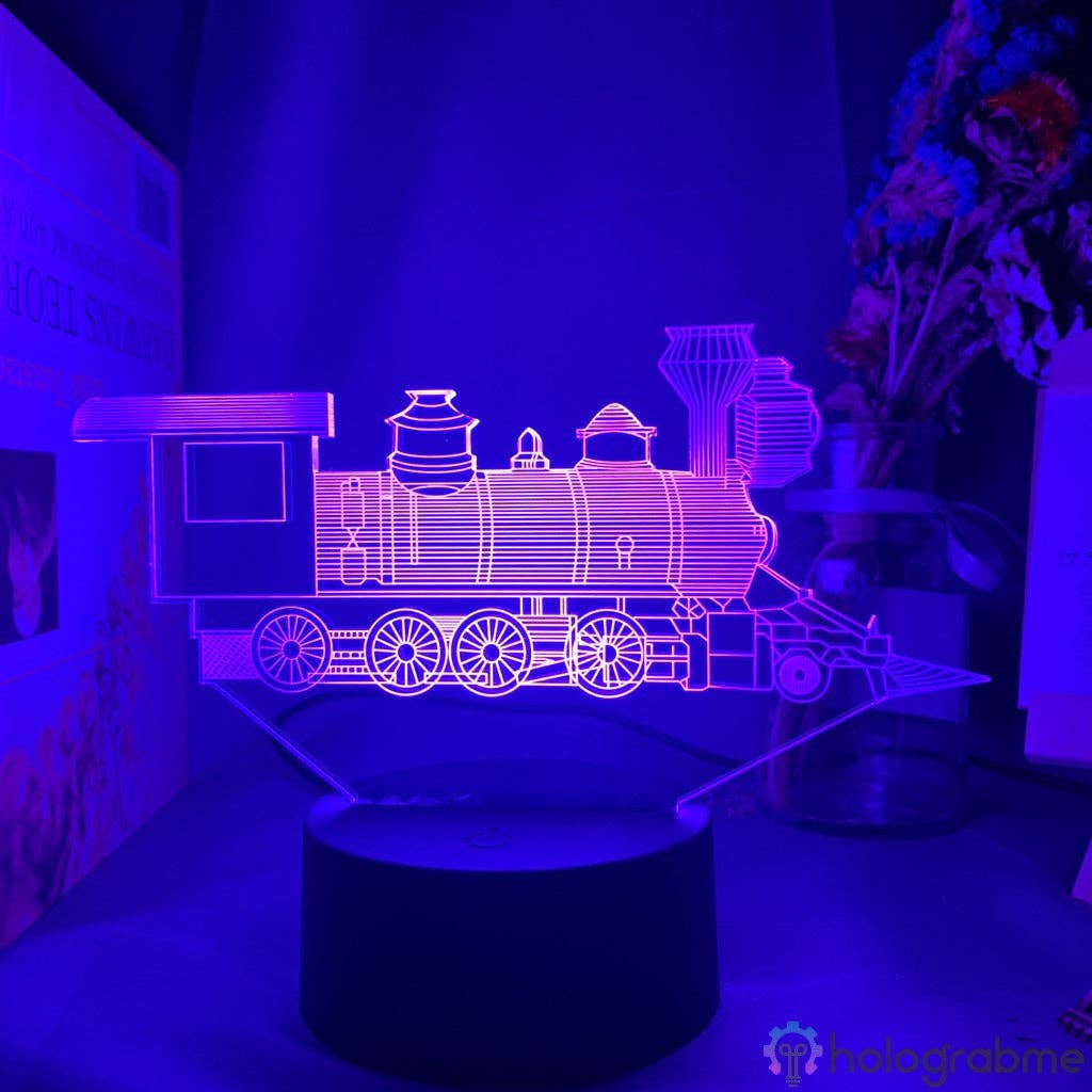 Holograbme - Wholesale Accent/Desk Lamp - Train Lamp Locomotive3