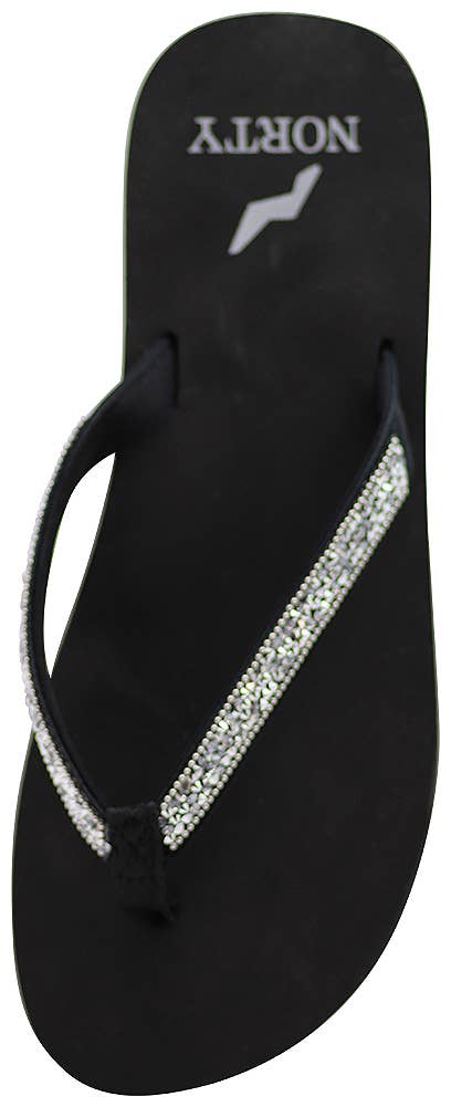 Eastern Off Price - Wholesale Flip Flops - Women's - Norty Women's Beach, Pool, Everyday Flip Flop Thong Sandal 45