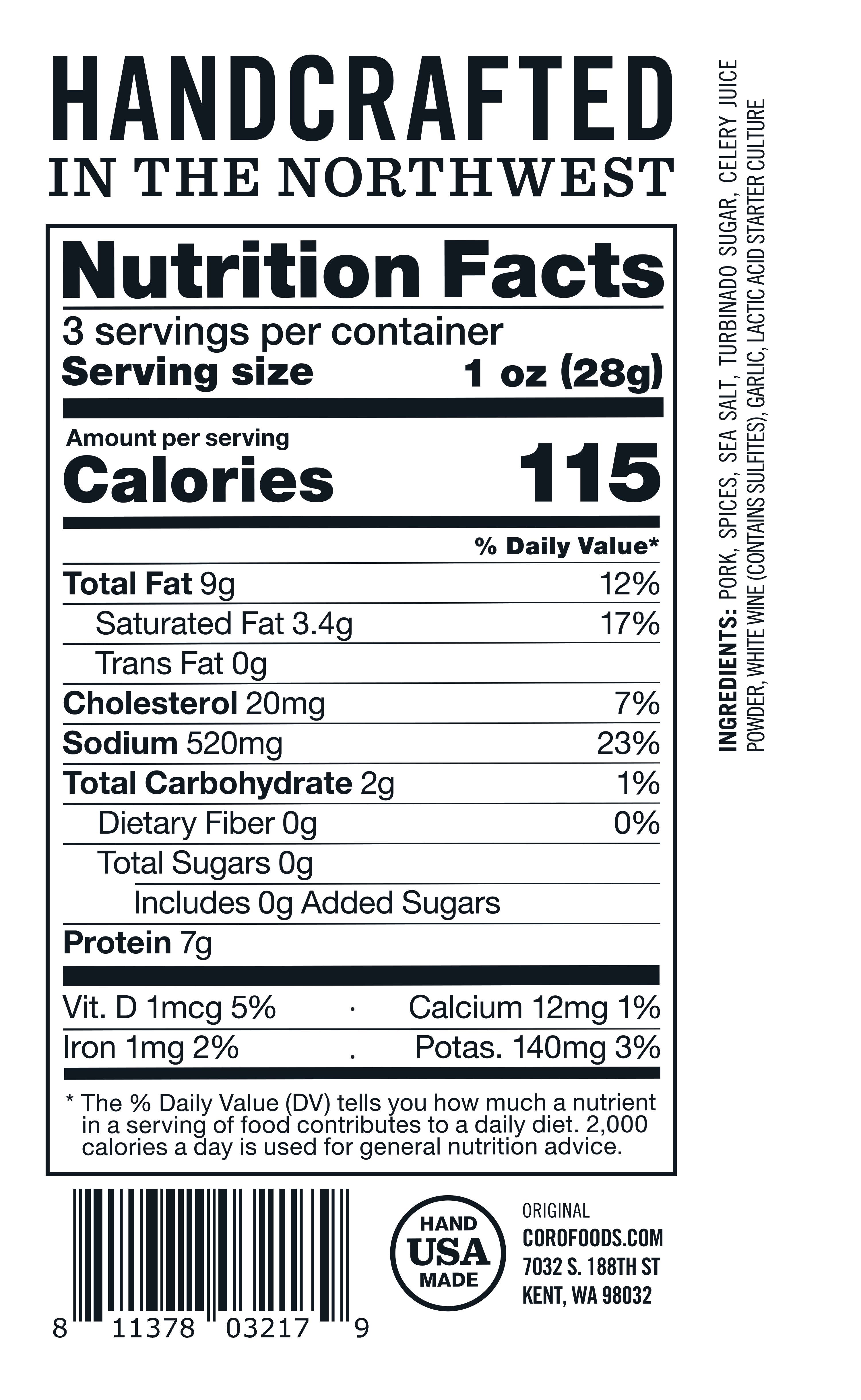 Coro Foods - Wholesale Salami - Sliced Pack - Uncured Original Pepperoni3