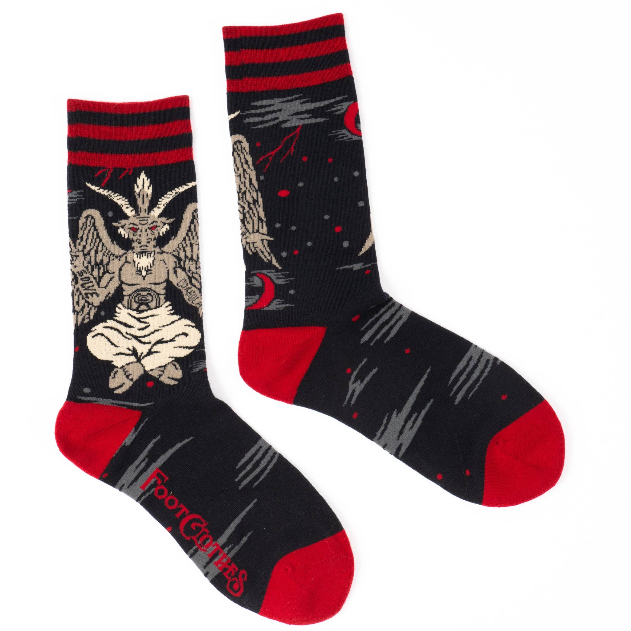 FootClothes LLC - Wholesale Socks - Unisex - Evil AF Baphomet Socks