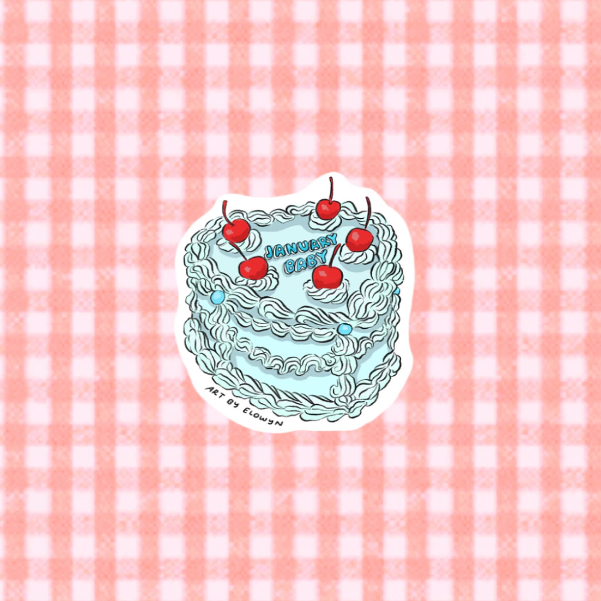 Art By Elowyn – Großhandel Aufkleber – Kuchen für den Geburtsmonat16