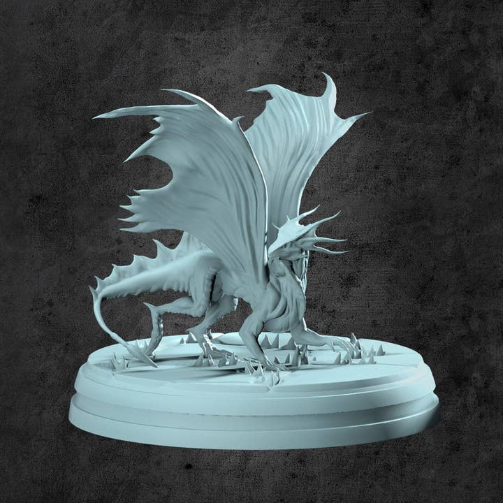 Faerie Dragon Miniature for Tabletop RPGs for wholesale by Kraken Dice