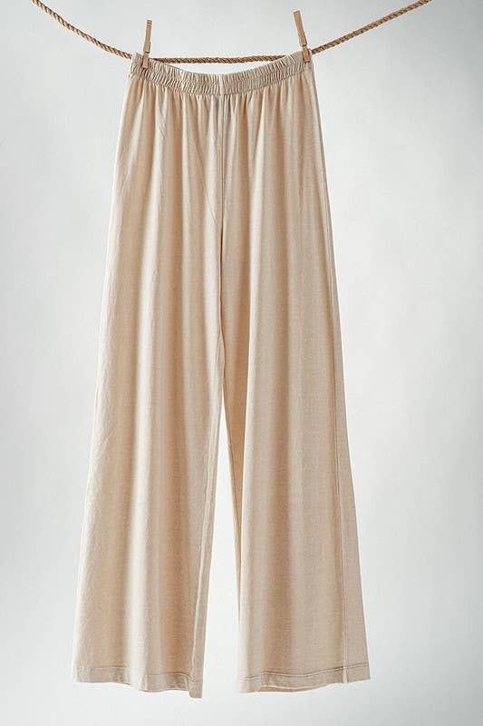 Urban Daizy - Wholesale Pants - Women's - Vintage Wash Cotton Flare Yoga Pants

7