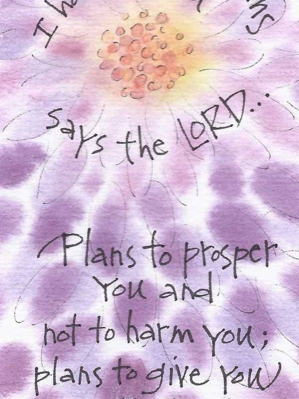 Jeremiah 29:11 Bookmark for wholesale by Credo Designs LTD