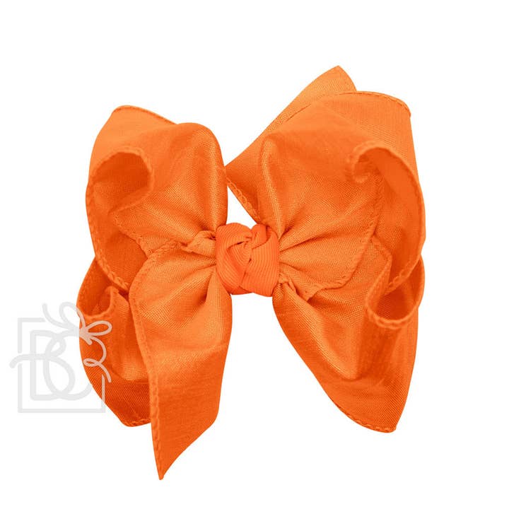 Beyond Creations, LLC - Wholesale Hair Bow - Kids - SILK BOW ON CLIP28